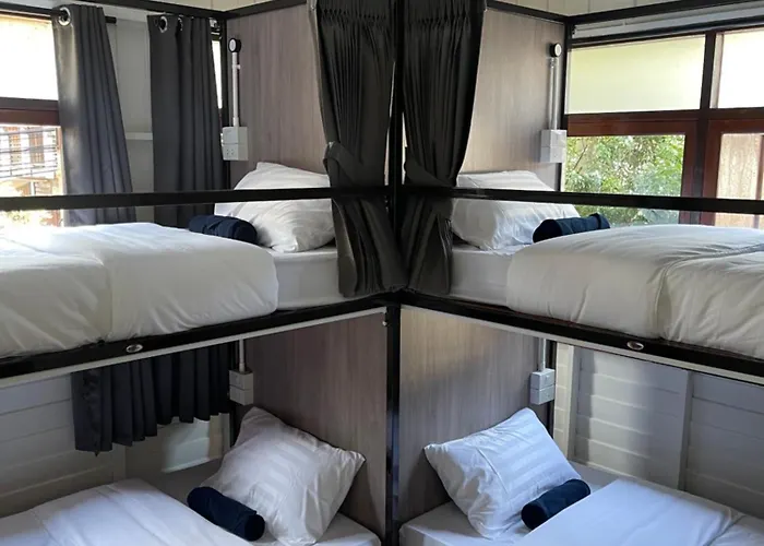 호스텔 Green Cabin Hostel 방콕